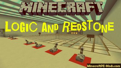 Logic and Redstone Minecraft PE Bedrock Map