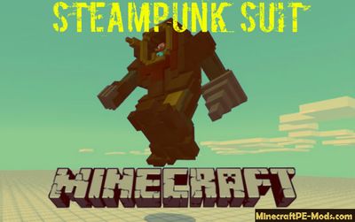 Steampunk Suit Minecraft PE Bedrock Addon