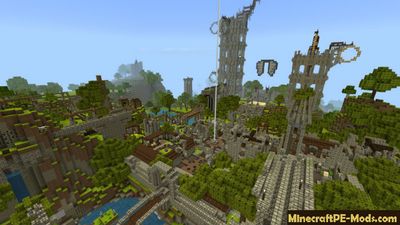 Console Edition World Minecraft PE Bedrock Map