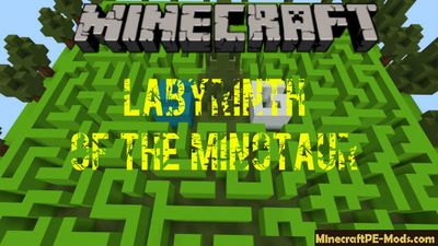 Labyrinth Of The Minotaur Minecraft PE Bedrock Map