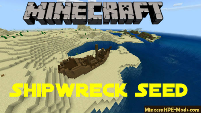 Shipwreck Minecraft Pe Seed 1 17 0 1 16 221