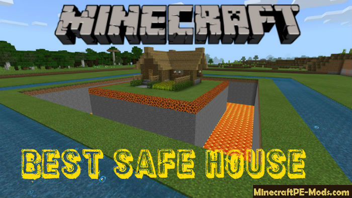 Best Safe Survival House Map For Minecraft Pe 1 17 0 1 16 221 Download