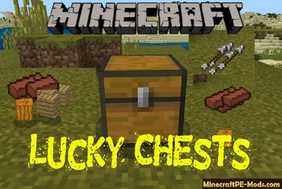 New Lucky Chests Addon For Minecraft PE Bedrock