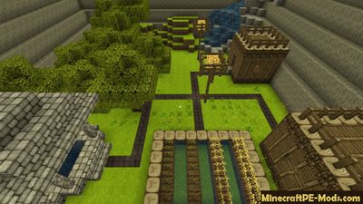 Find the Button Game Minecraft PE Map