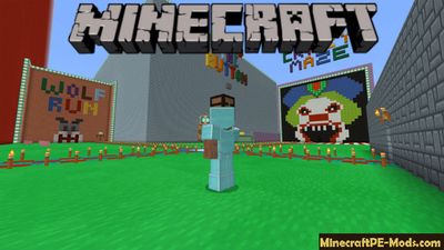 TOP Mini Games For Minecraft PE Bedrock