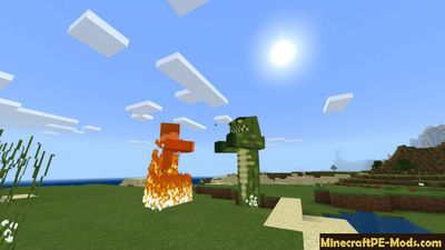 Eckosoldier Boss VS Clickbaitor Minecraft PE Mod 1.5.0, 1.4.2