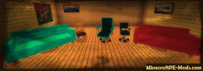 Streamer Decorations Minecraft PE Mod 1.5.0, 1.3.0, 1.2.16, 1.2.13