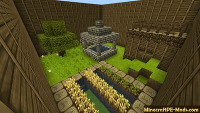 Find the Button Game Minecraft PE Map