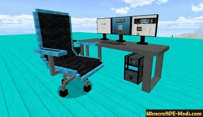 New Furniture Mod / Addon 2018 For Minecraft PE 1.6.1, 1.6.0, 1.5.3