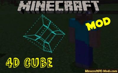 Anti-matter 4D Cube Minecraft PE Mod 1.6.0, 1.5.0, 1.4.4