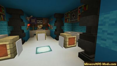 Space CTF PvP Mini-Game Minecraft PE Map