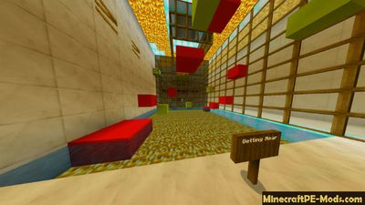 Redstone Death Run Minecraft PE Map