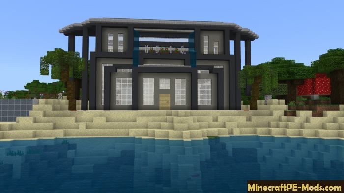 minecraft POCKET EDITION house survival! Minecraft Map