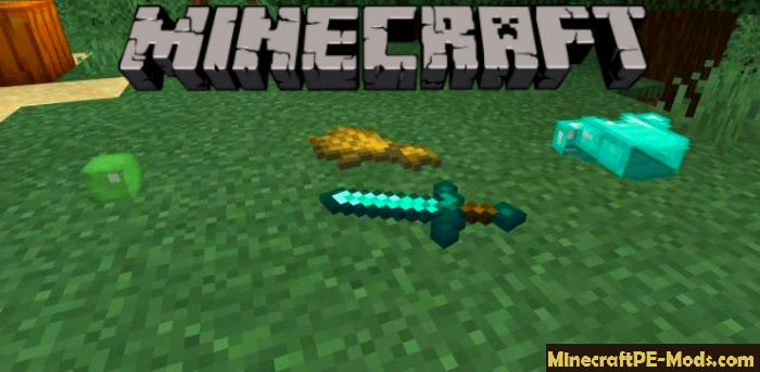 New Swords and Tools addon for Minecraft PE 1.20.15