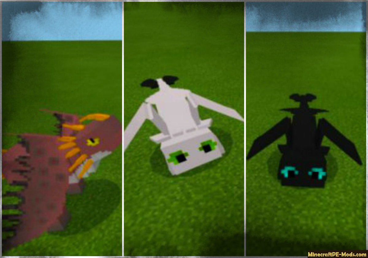 How To Train Your Dragon Minecraft Pe Mod 1 16 1 14 Download