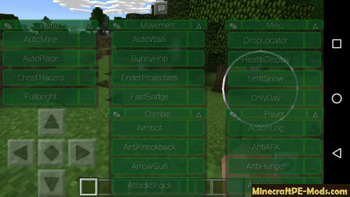 Minecraft Pe Hacks Mods For Mcpe Ios Android 1 16 1 1 16 40