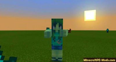 More New Zombiew Minecraft PE Mod 1.11.0.8, 1.10.0.7, 1.9.0