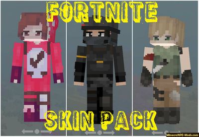 Fortnite Epic Heroes Skin Pack For Minecraft PE