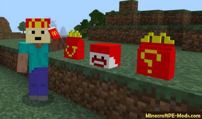 McDonalds Minecraft PE Addon 1.9.0, 1.8.0 iOS, Android