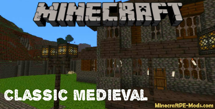 Classic Medieval Minecraft Pe Texture Pack Ios Android 1 16 200 Download