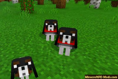 More Pedigree Dogs Minecraft PE Mod/Addon 1.12.0.3, 1.12.0