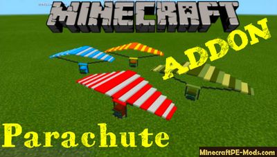 Parachute Minecraft PE Addon For iOS/Android