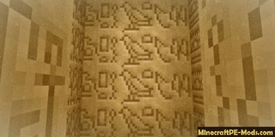 Decorative Hieroglyphics Minecraft PE Mod 1.12.0.4, 1.12.0