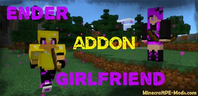 Ender Girlfriend Minecraft PE Mod/Addon 1.12.0.3, 1.11.1.2