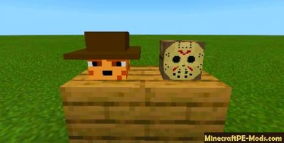 Freddy Krueger vs Jason Minecraft PE Mod 1.11.4.2, 1.11.1