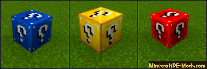 6 New Lucky Blocks Minecraft Pe Mod 1 17 32 1 16 221 Download