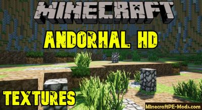 Andorhal HD 64x64 Realistic Texture Pack For Minecraft PE 1.13, 1.12