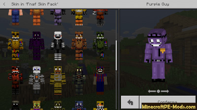 how to make a minecraft fnaf skin pc