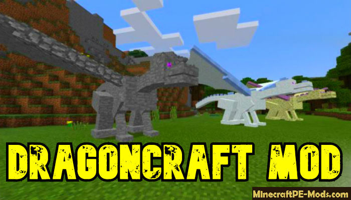 Dragoncraft Rideable Dragons Minecraft Pe Mod 1 18 0 1 17 34 Download
