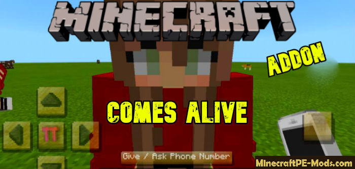 Happy Family Comes Alive Minecraft Pe Addon 1 17 0 1 16 221 Download