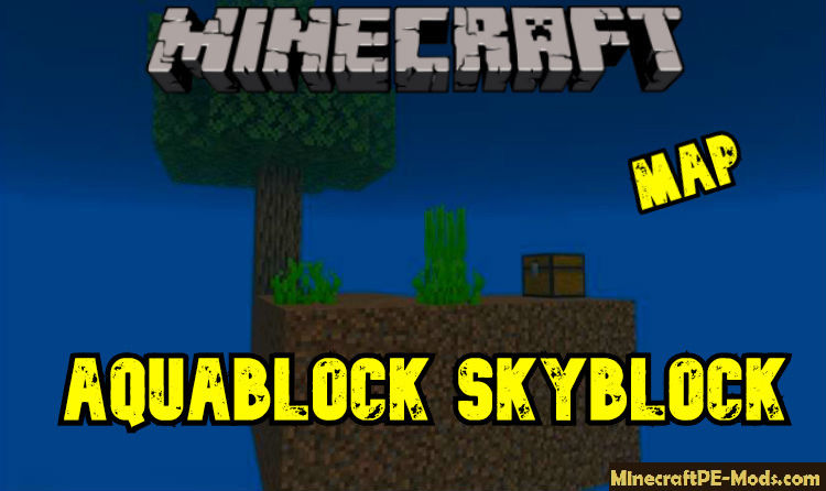 Lucky Skyblock  Minecraft PE Maps