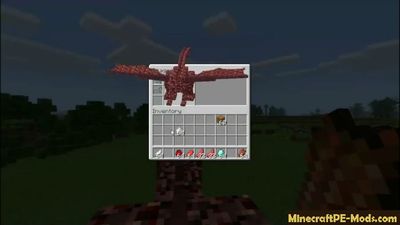 DragonCraft - Rideable Dragons Minecraft PE Mod 1.13, 1.12