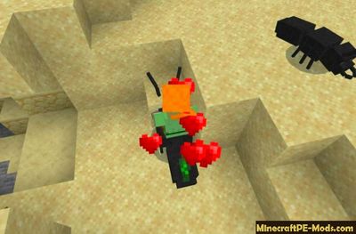 Gigantic Rideable Ants Minecraft PE Mod 1.13.0.17, 1.12.1