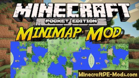 Minimap Minecraft Pe Mod Addon Android 1 12 0 1 11 1 1 10 0 Download