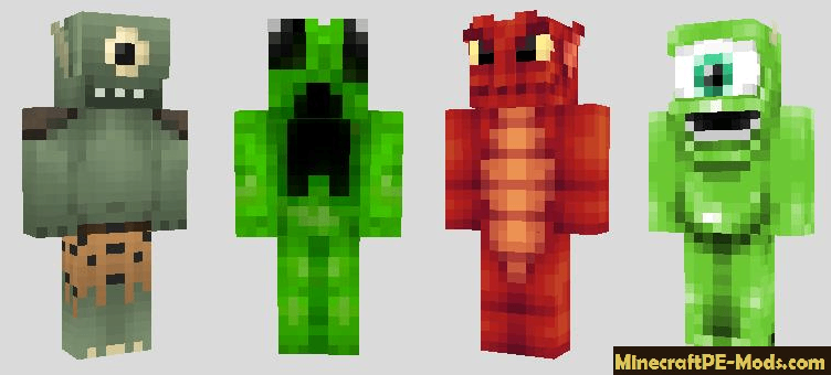 Skin monster minecraft. Скины для майнкрафт пе монстры. Майнкрафт одноглазый монстр. Скин Корпорация монстров для майнкрафт. Скин Корпорация монстров а МАЙНКРАФТЕ.