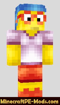 Simpsons Skins Pack For Minecraft PE 1.14.1, 1.13.1, 1.12.1 - 197 x 342 png 21kB