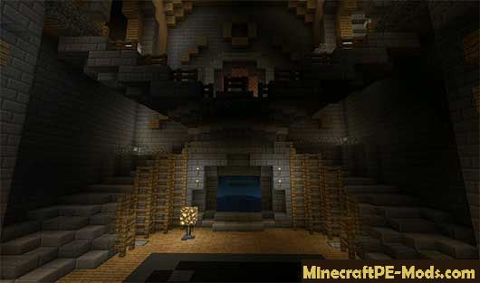 Herobrine Mansion Horror Adventure MCPE Map 1.11, 1.10.0 