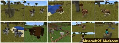 Pocket Creatures Minecraft PE Mod 1.2.7, 1.2.6, 1.2.0, 0.16.0