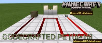 CodeCrafted Texture Pack For Minecraft PE 1.2.0, 1.1.5, 1.1.4, 1.1.0