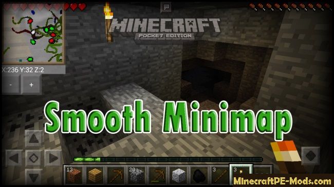 Smooth Minimap Mod For Minecraft Pe 1 17 0 1 16 221 Download