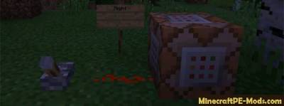 Command Blocks Mod For Minecraft PE 1.2.0, 1.1.4, 1.1.3, 1.0.3