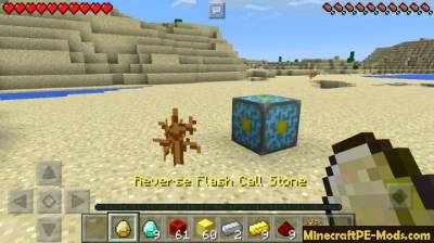 The Flash Minecraft PE Mod 1.2.0, 1.1.5, 1.1.4, 1.1.3, 1.0.0