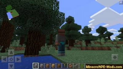 Rei's 3D Minimap Minecraft PE Mod 1.0.6, 1.0.4.11, 1.0.4, 1.0.0