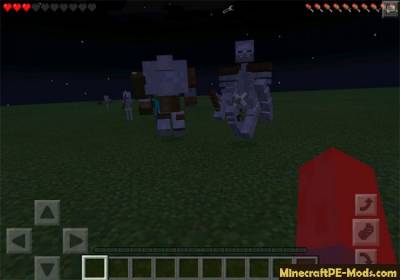 Mutant Creatures Mod For Minecraft PE 1.2.0, 1.1.5, 1.1.4, 1.1.3