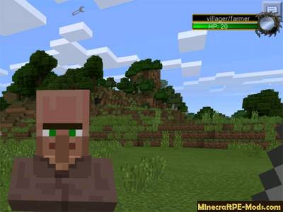 Damage Indicator Mod For Minecraft PE 1.2.0, 1.1.5, 1.1.4, 1.1.3