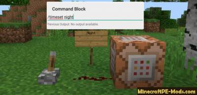 Command Blocks Mod For Minecraft PE 1.2.0, 1.1.4, 1.1.3, 1.0.3